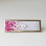 Pink Ombre Pattern Brooch